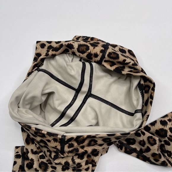 Colorfulkoala Leggings Leopard Yoga Gym Workout Running Lounge Outdoor Comfy - Picture 13 of 14